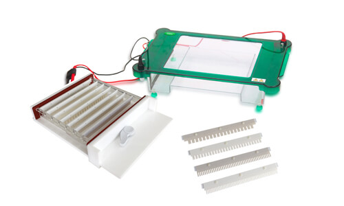 Personalización y accesorios opcionales del modelo YR03421 de electroforesis horizontal