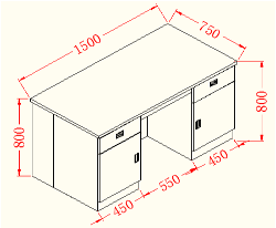 Garantía, vida útil esperada y plan de reemplazo para la mesa de trabajo de laboratorio YR06013-2