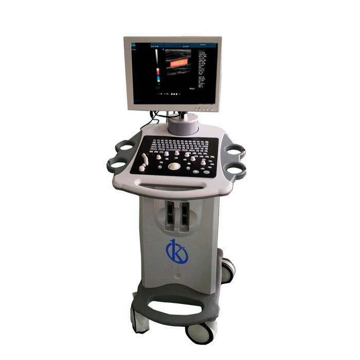 Carrito de Escáner de Ultrasonido Portátil, Máquina de Ultrasonido Doppler de Color YR05153